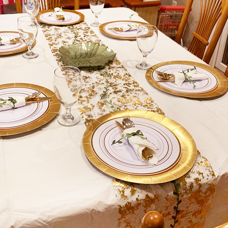 273/500cm Wedding Table Runner - Table Runner Sequin 评论和价格