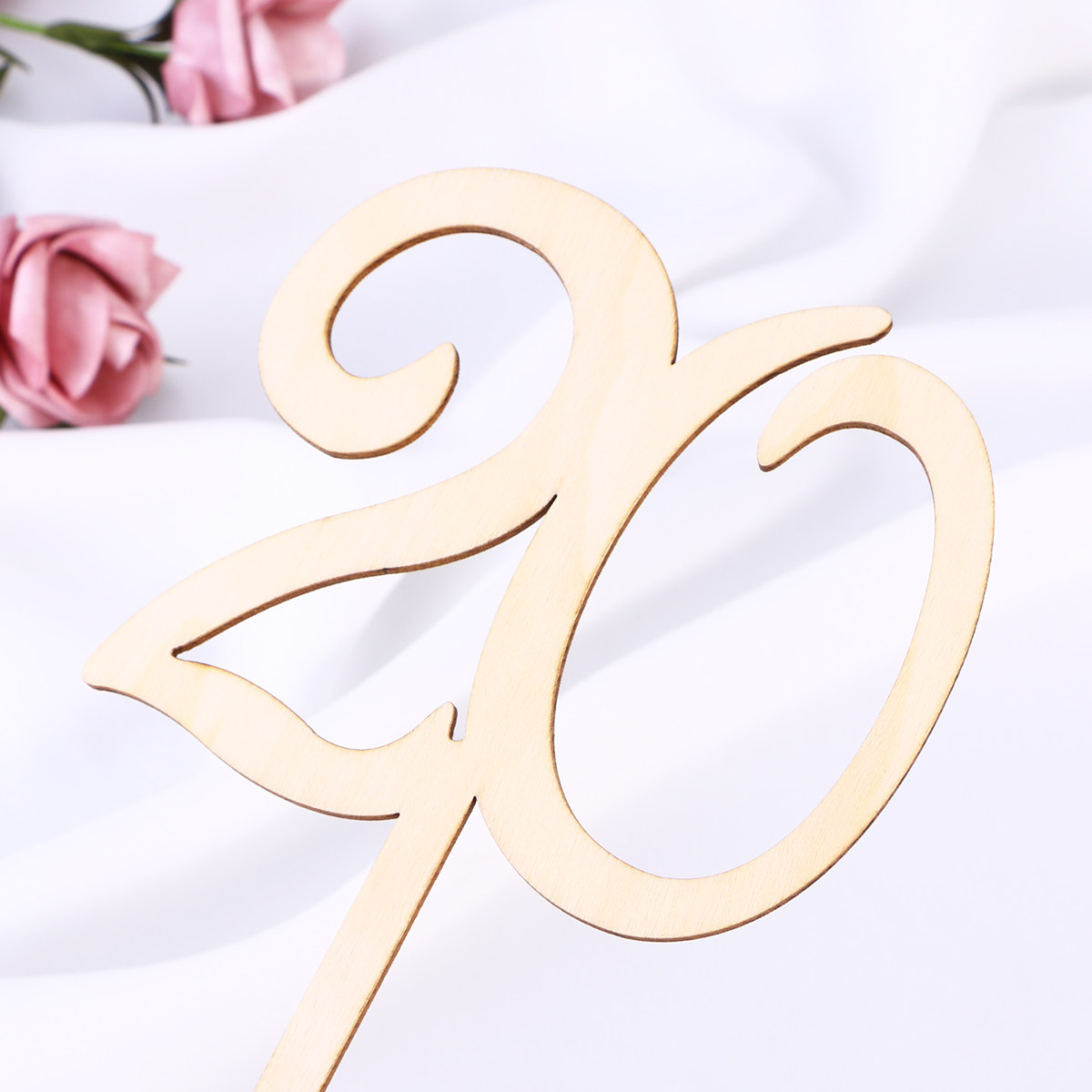 30Pcs Premium Wood Table Numbe - Wedding Solution 评论和价格