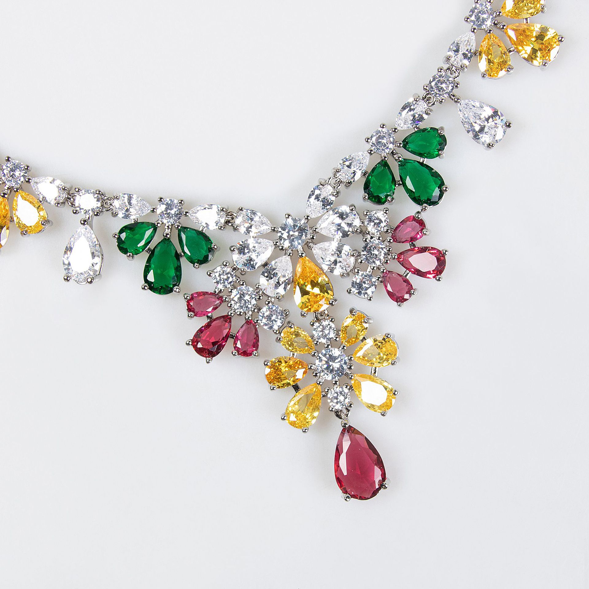Luxury Bridal Jewelry Set For  - Indian Wedding Supply 评论和价格