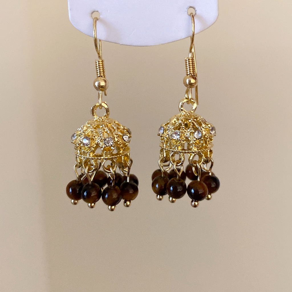 Boho Jhumka Bell‑Shaped Dangle - Indian Wedding Supply 评论和价格