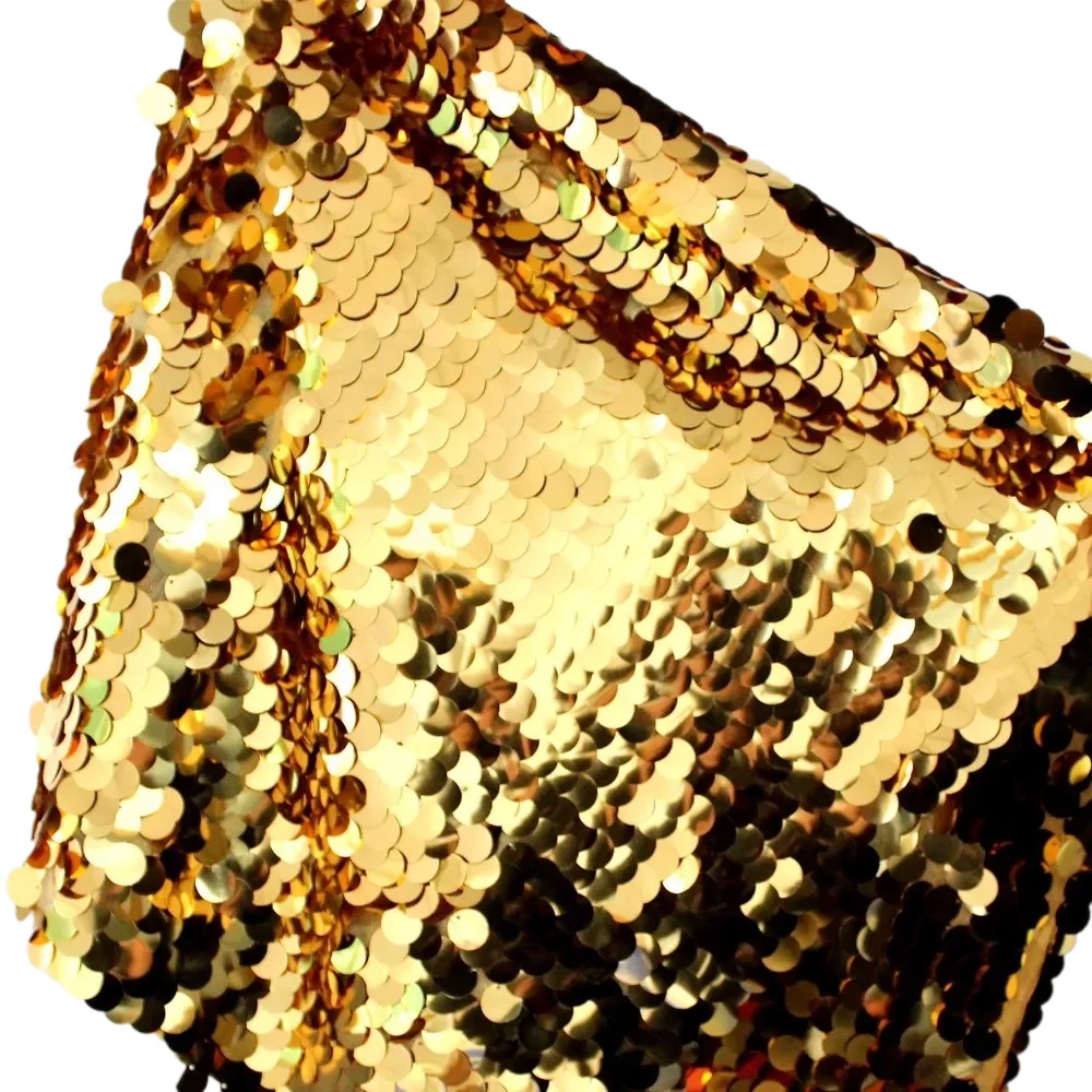 1 Yard Sequined Lace Fabric Bi - Table Runner Sequin 评论和价格