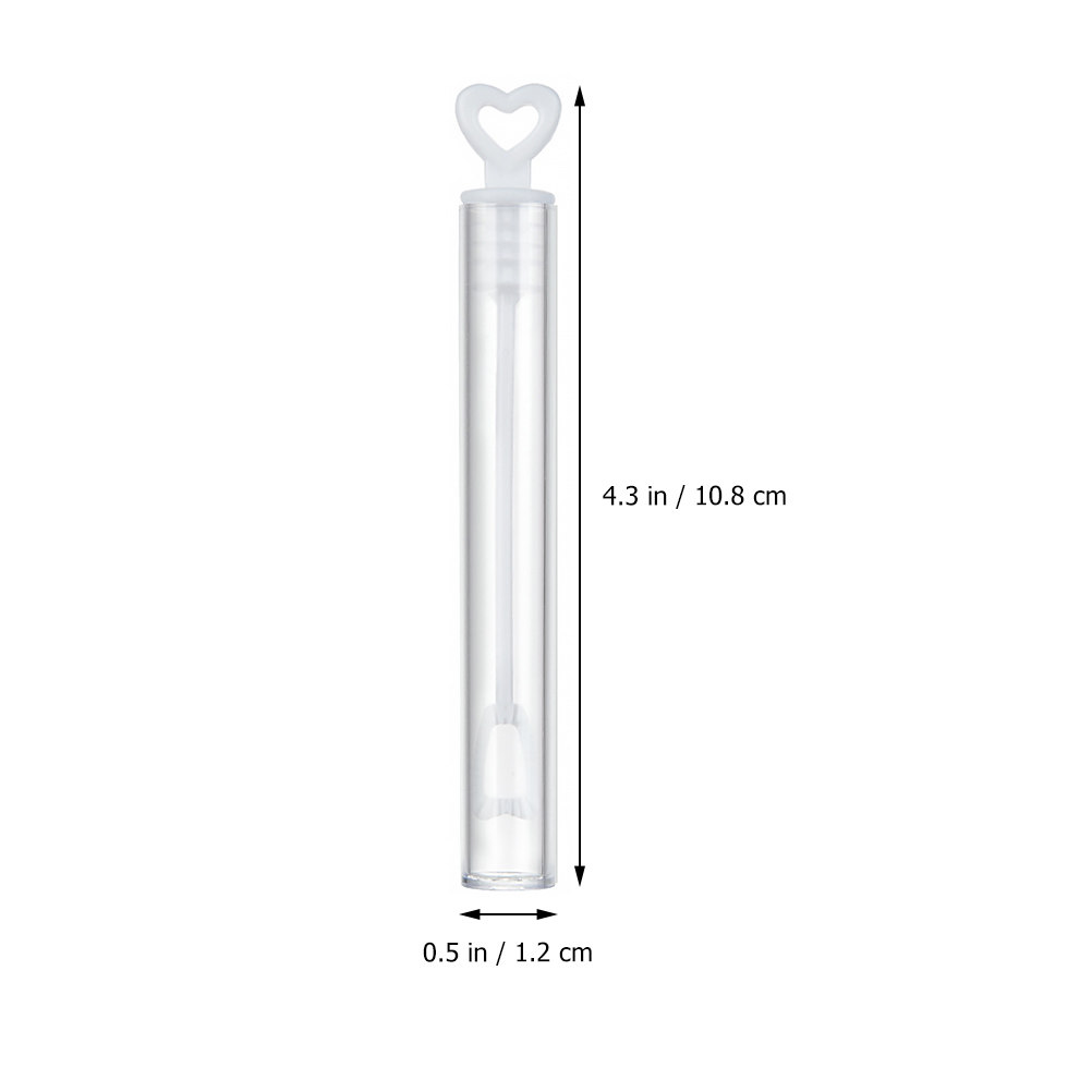 50Pcs Bubble Wand Bottle Empty - Wedding Solution 评论和价格