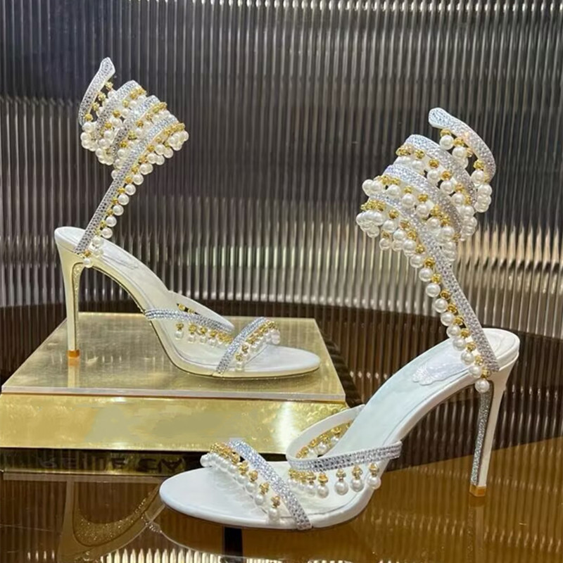 Luxury Rhinestones Pearls Tass - Wedding Shop 评论和价格