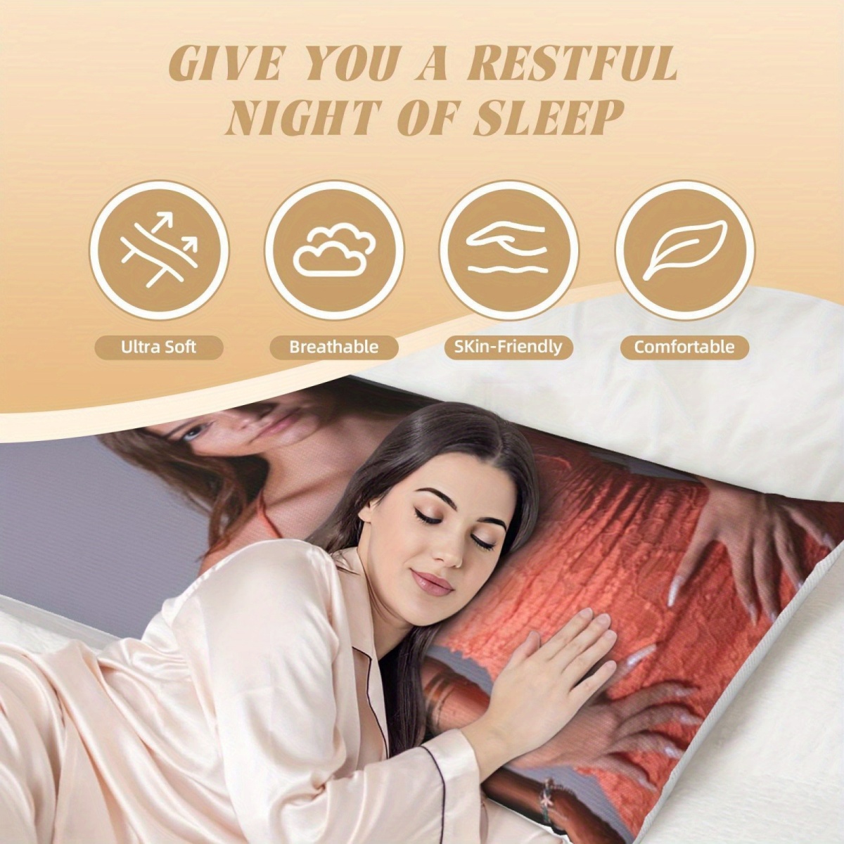 1 Custom Photo Body Pillowcase - Wedding Shop 评论和价格