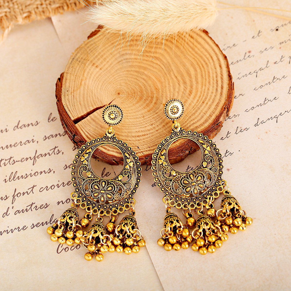 Ethnic Flower Tassel Indian Jh - Indian Wedding Supply 评论和价格